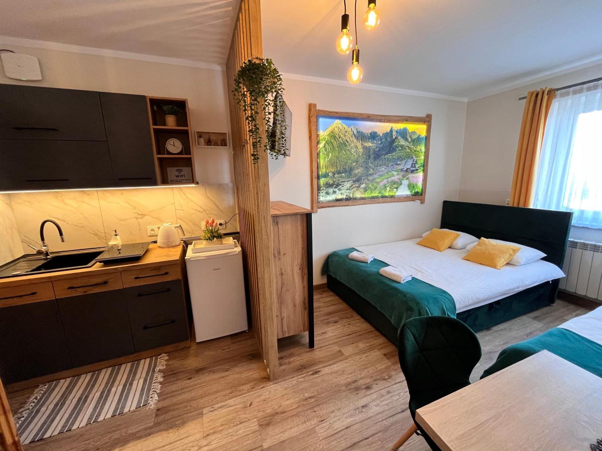 Widokowy Apartament - Pokoje Goscinne Banska Wyzna 外观 照片
